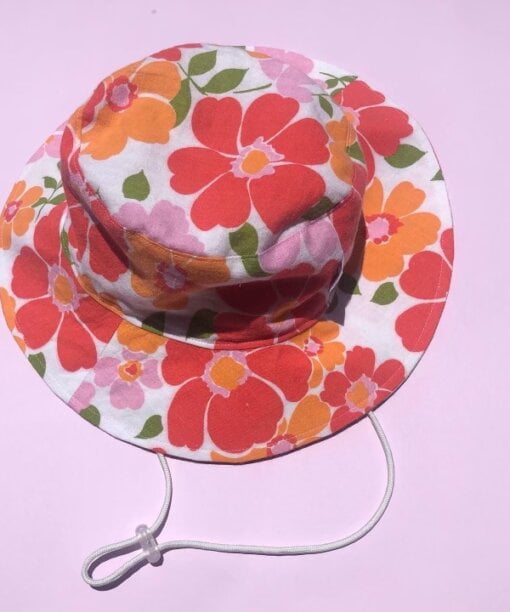 Retro Floral Boonie Hat